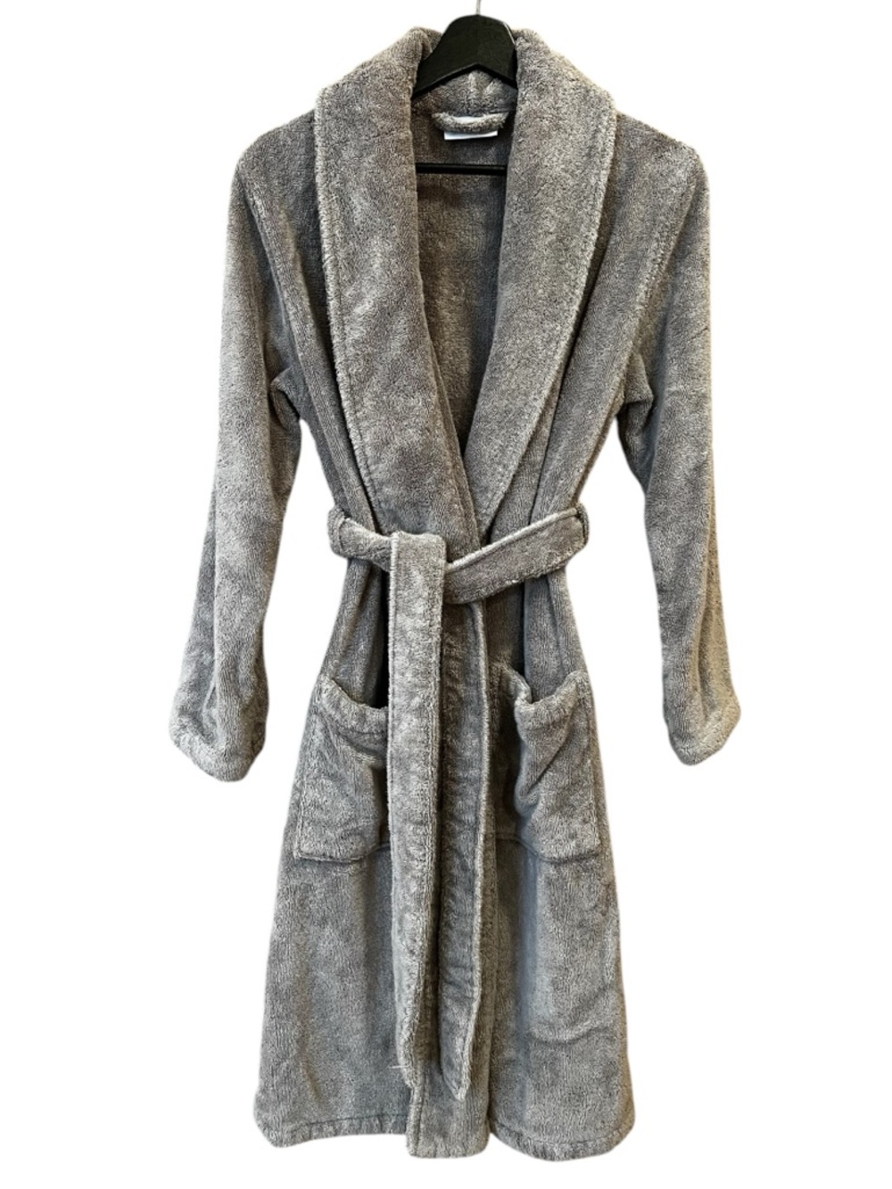 Parachute Cotton Terry Robe Light Grey Size Small Cozy Bathrobe Minimalist